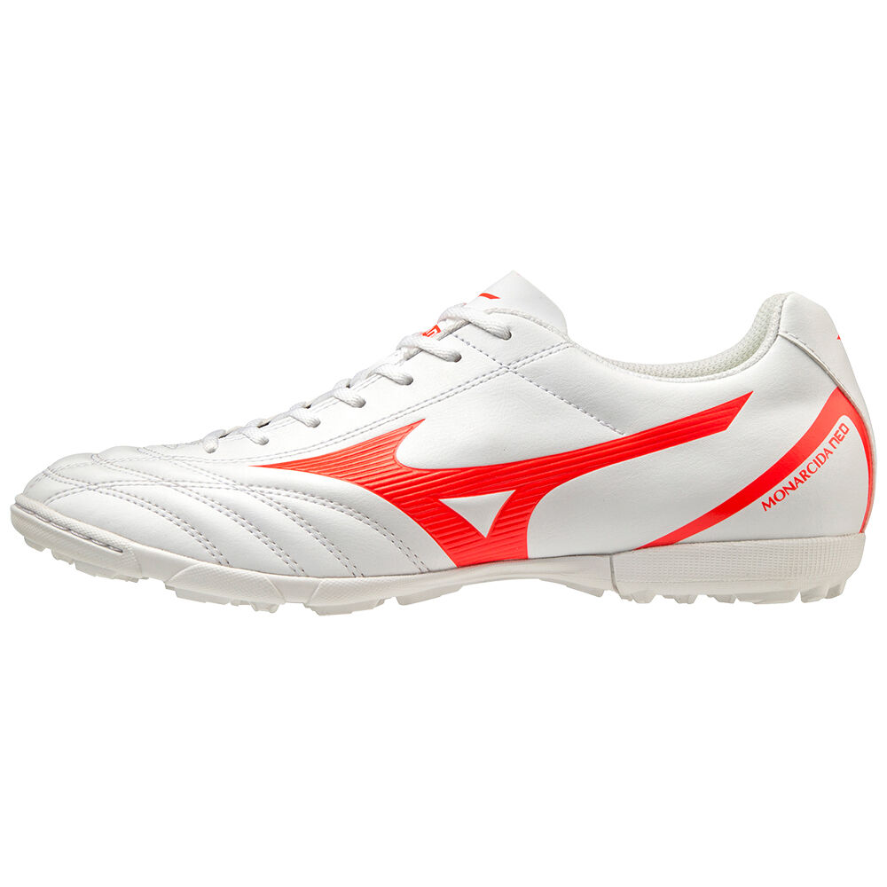 Mizuno Monarcida Neo Select AS Férfi Focicipő Fehér/Korall YFC253094